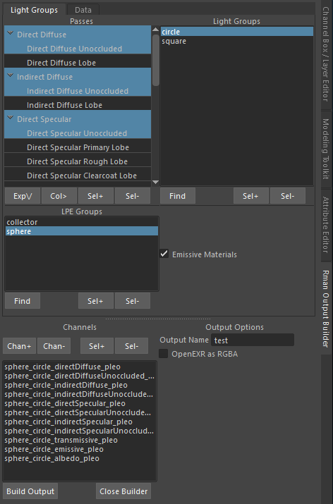 RMAN Output Builder